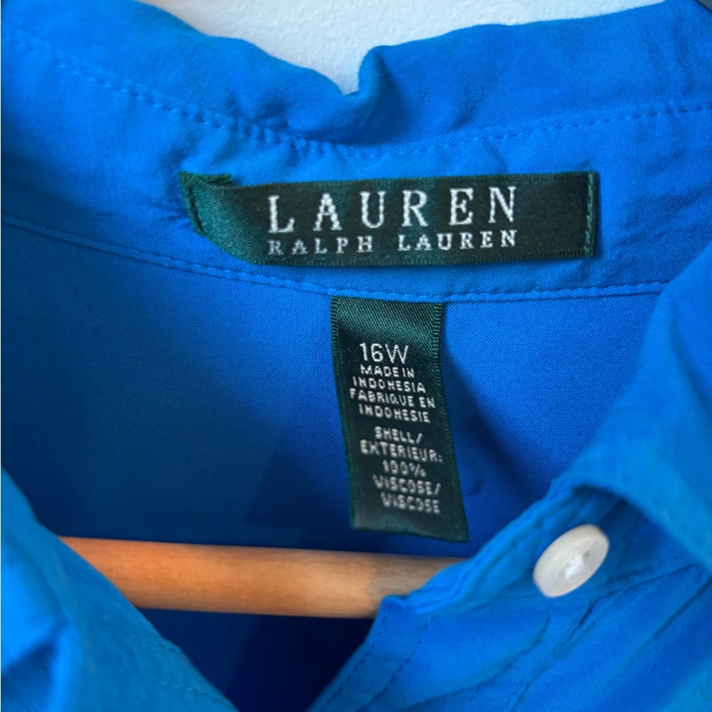 Ralph Lauren Blue Midi Dress